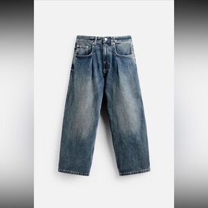 Zara Relaxed Fit Blue Jeans